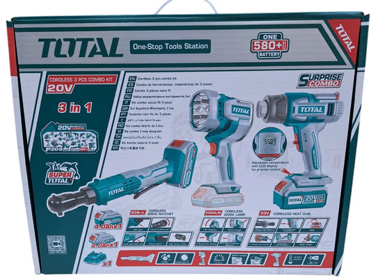 Kit de Herramientas inalambricas Total