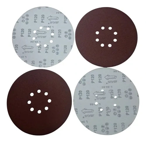 Lijas Con Belkro 225mm- 9", Para Lijadoras Telescopica