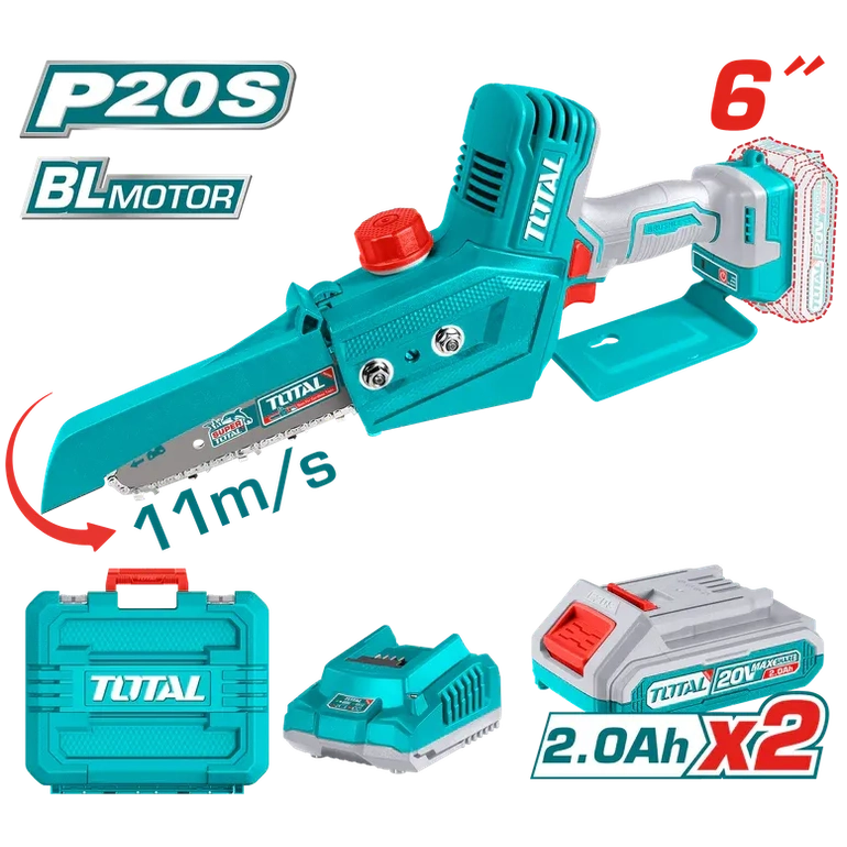 Mini Motosierra 6pulgadas Inalámbrica De Mano 20v