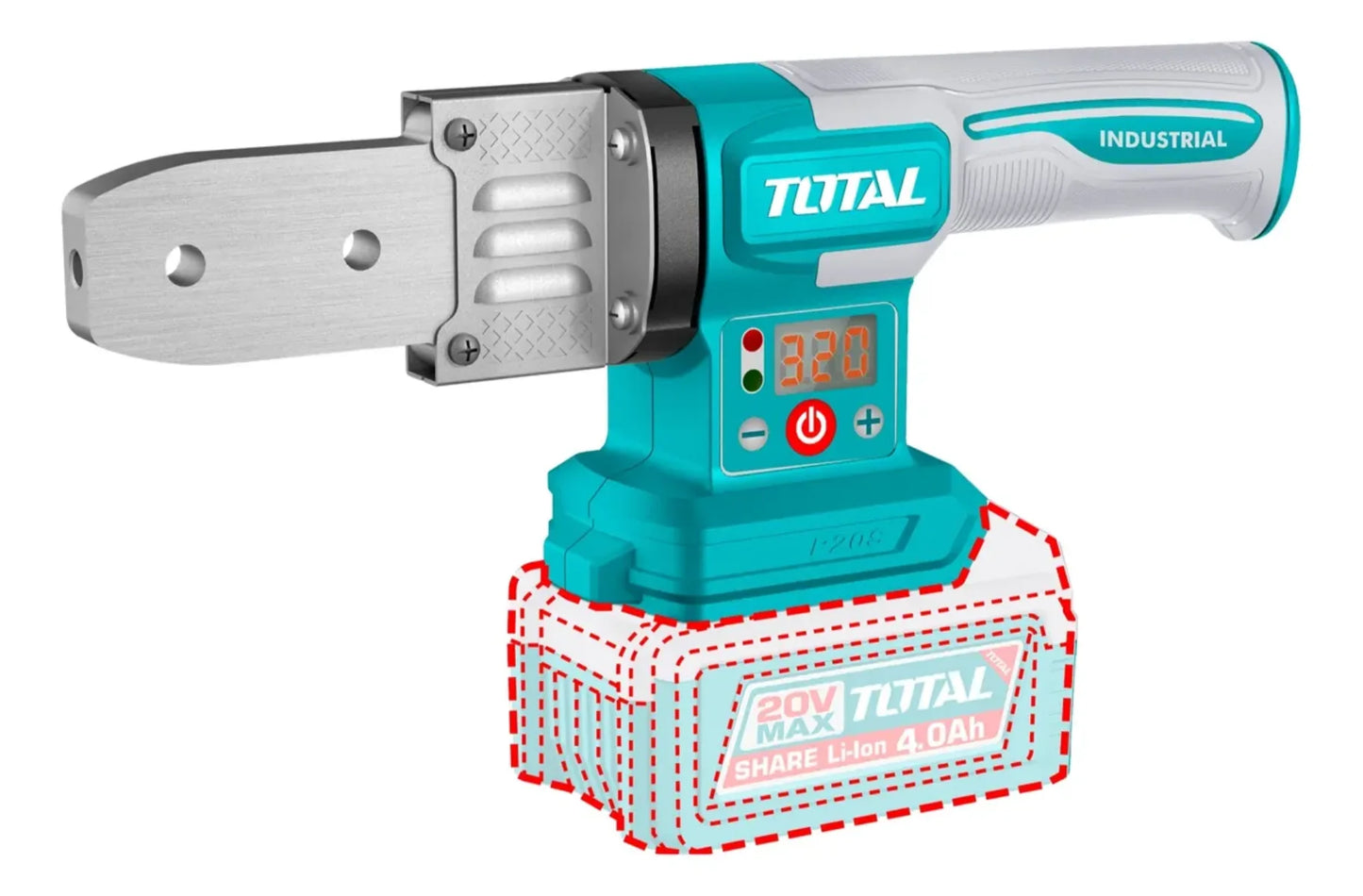 Maquina Termofusión Inalámbrica Total 20v