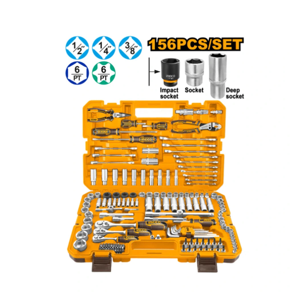 Juego tubos llaves Herramientas 156 Piezas  Racing Hkthp21561