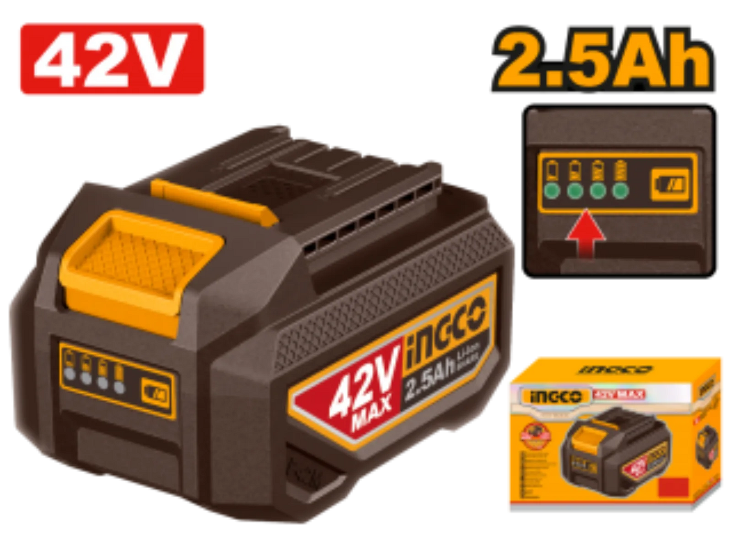 BATERIA LITIO 42V 2.5AH
