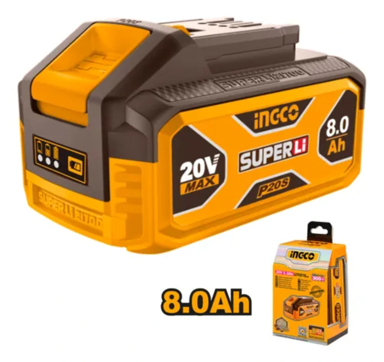 Batería de Superlitio 20V 8AH P20S INGCO