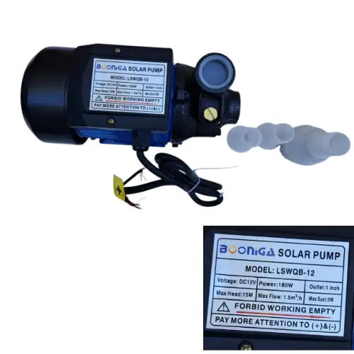 Bomba Solar 180 Watts Booniga