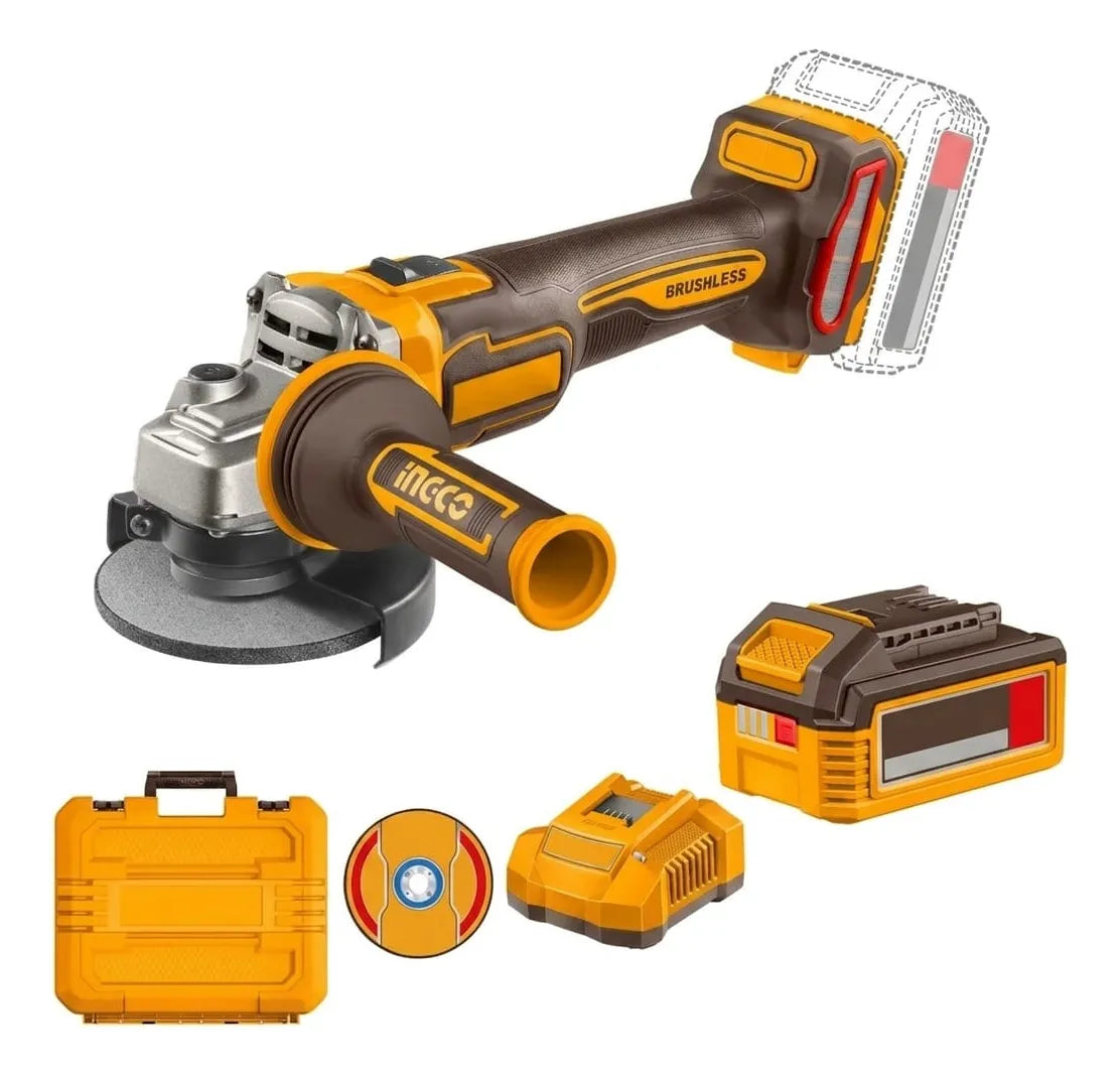Esmeril Inalámbrico 1200w + " Batería 5.0Ah