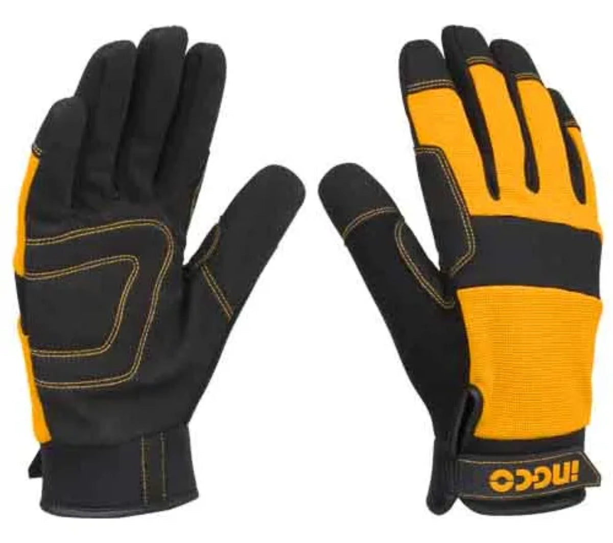 Ff Guantes Mecánico Trabajo Taller Micro Fibra Ingco Hgmg01