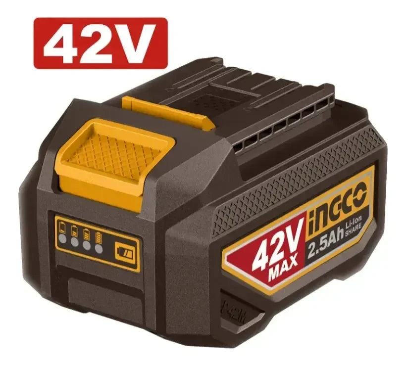Sierra Circular Inalámbrica INGCO 42V Max Brushless 7-1/4" (CSLI4218512) + 2 Baterías y Maletín