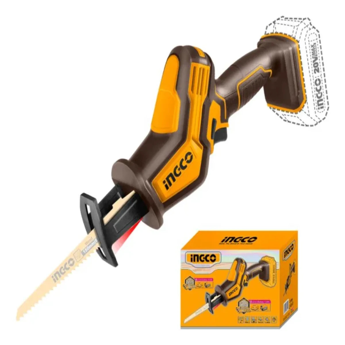 Sierra Sable Inalámbrica Sin Batería Sin Cargador