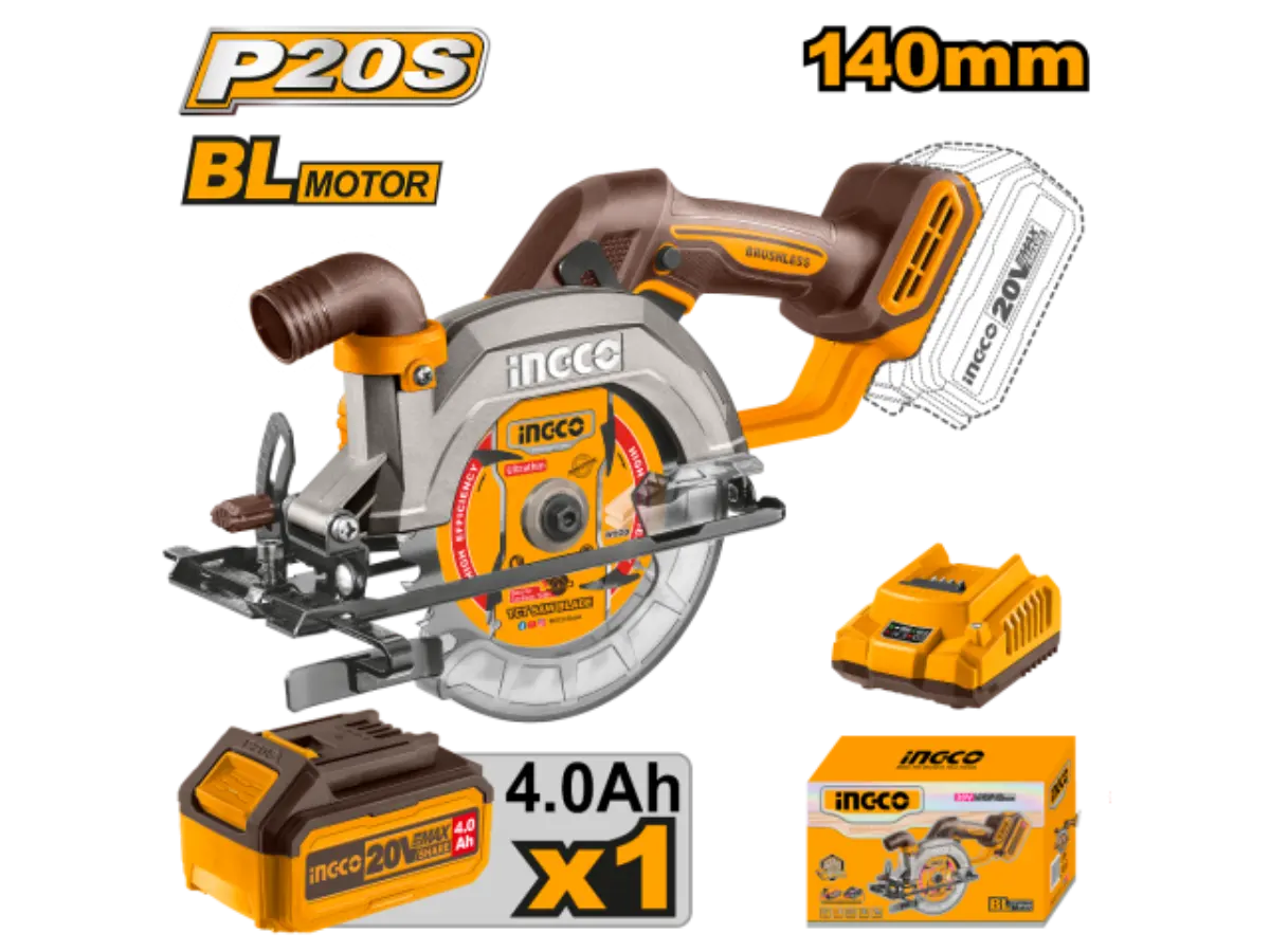 SIERRA CIRCULAR A BATERIA 20V P20S 140MM