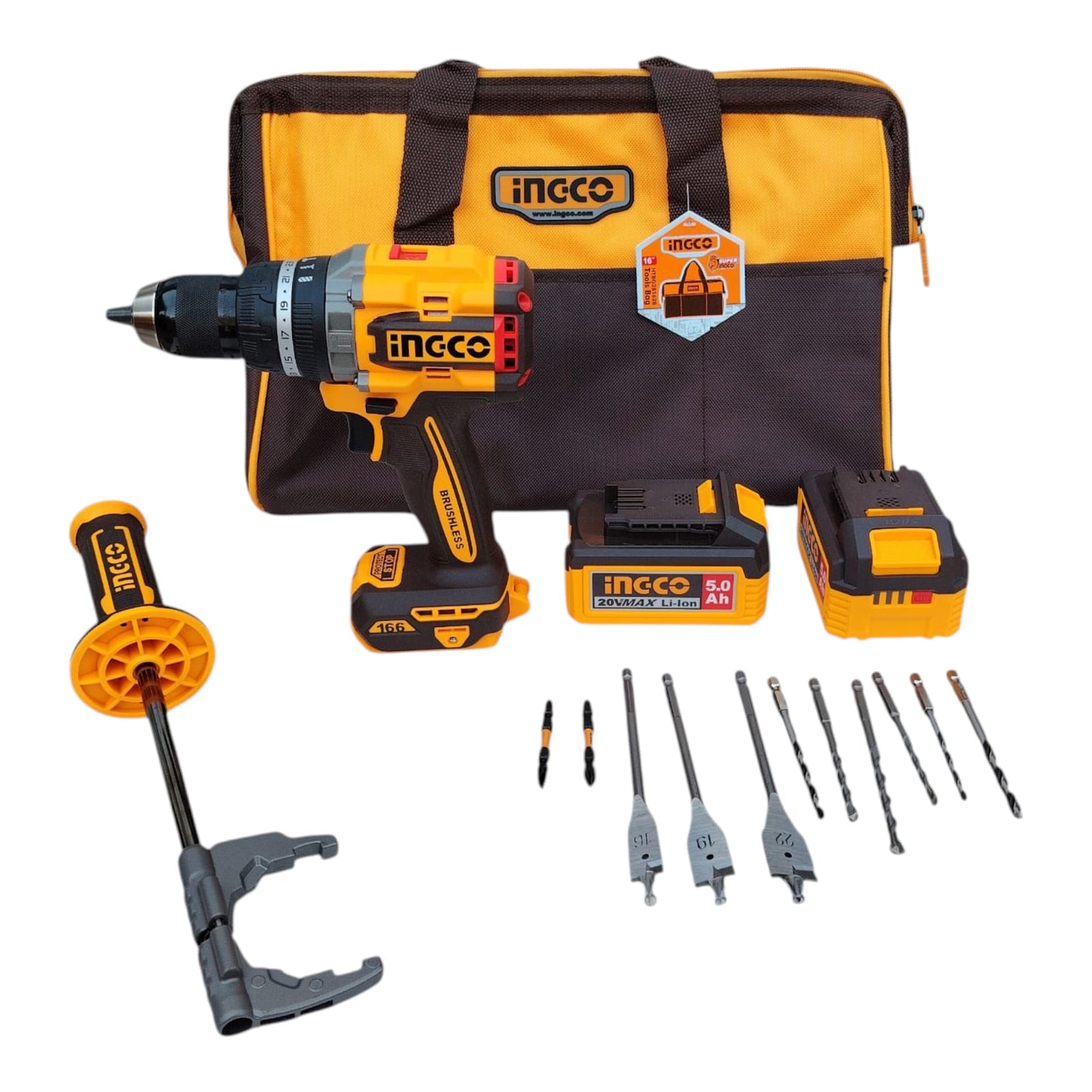 Taladro Percutor Inalambrico 166nm Mandril Metalico 13mm