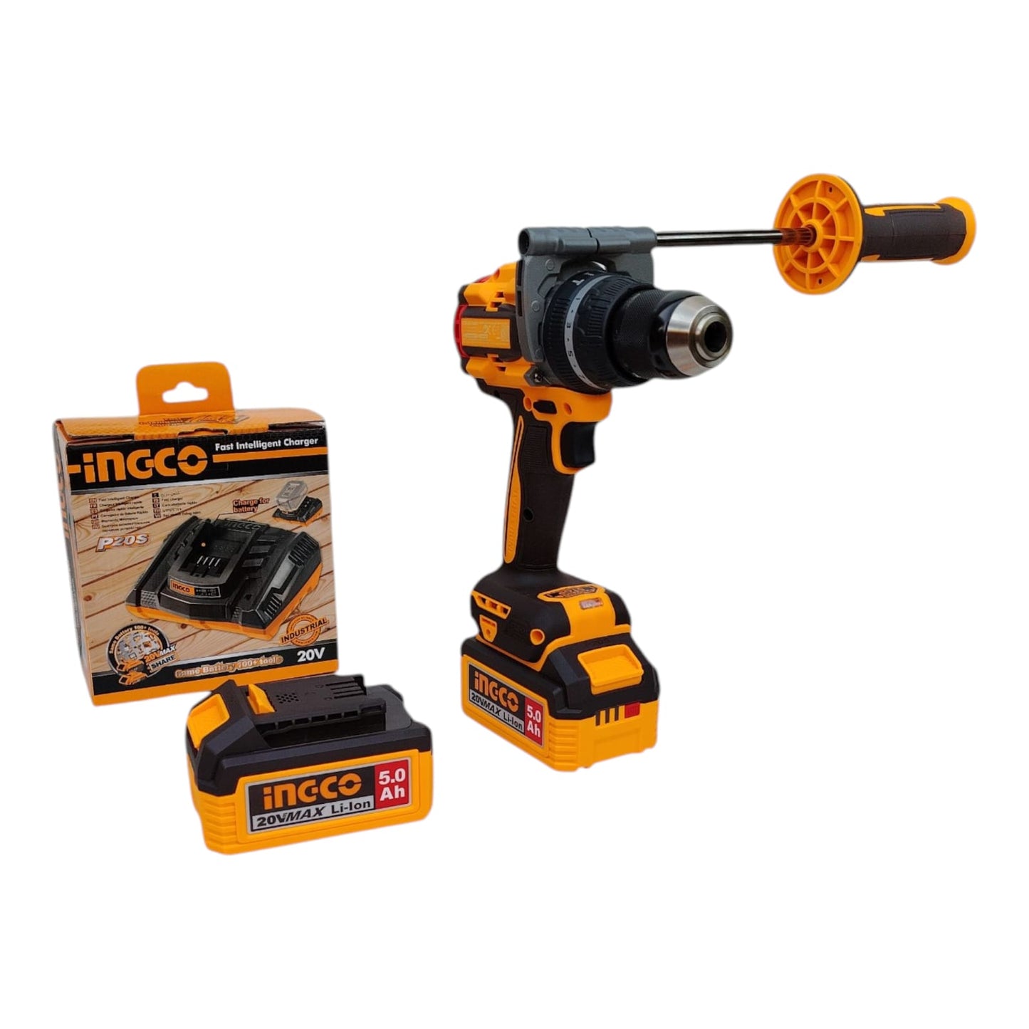 Taladro Percutor Inalambrico 166nm Mandril Metalico 13mm