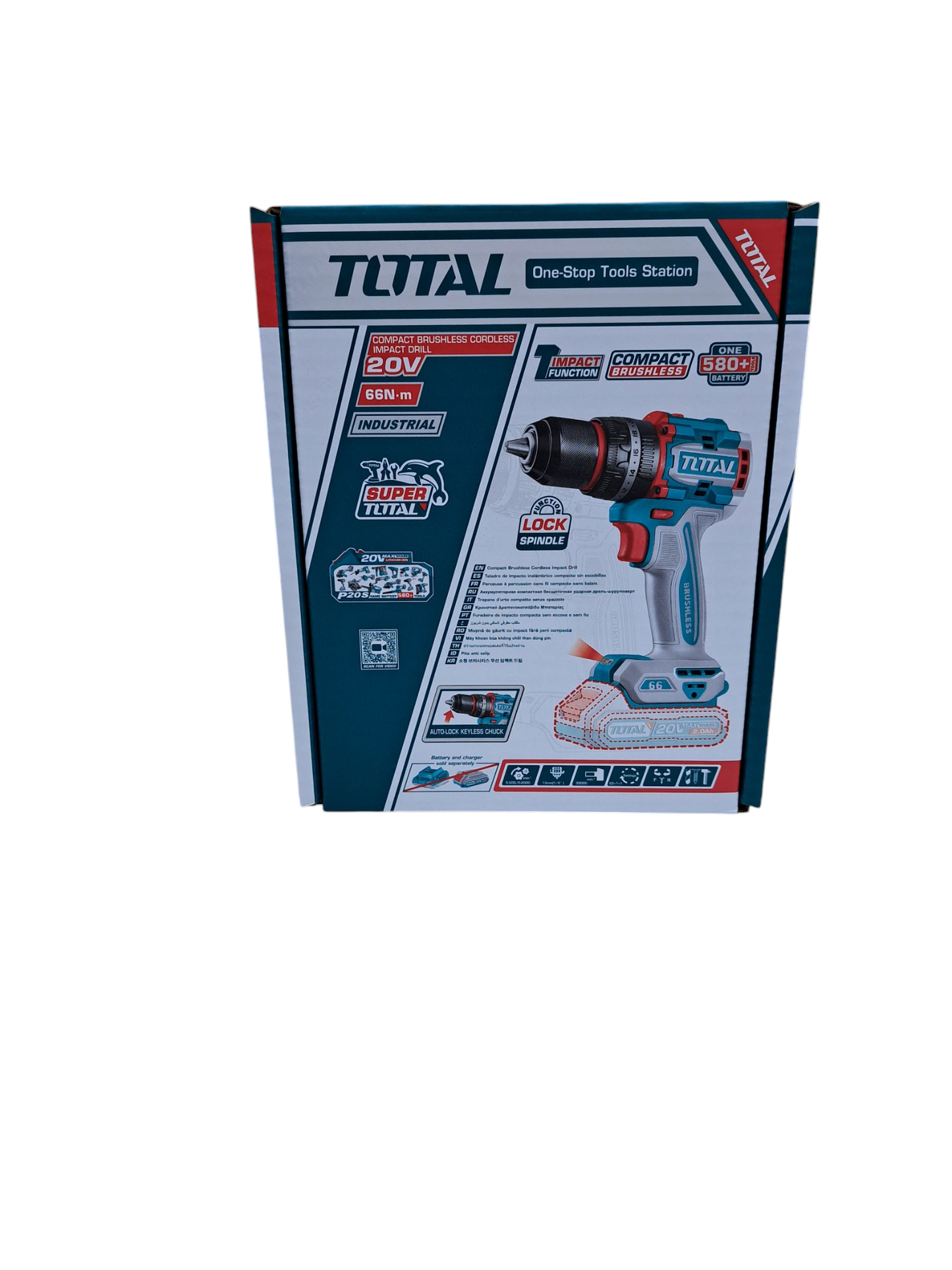 Taladro Atornillador Percutor Inalámbrico 66nm