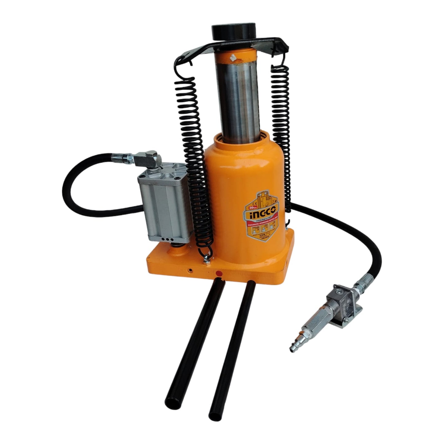 Gata Botella Hidraulica Neumatica 30 Toneladas Ingco Hbj3006