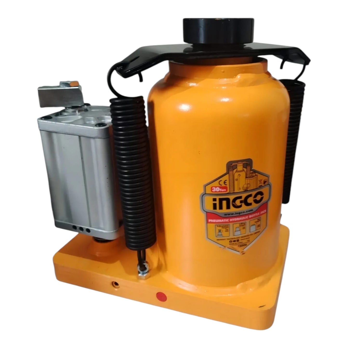 Gata Botella Hidraulica Neumatica 30 Toneladas Ingco Hbj3006